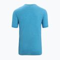 Camicia da trekking Icebreaker Sphere II da uomo, geo blu 7