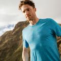 Camicia da trekking Icebreaker Sphere II da uomo, geo blu 11