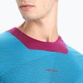 Camicia da trekking Icebreaker Zoneknit Geodetic da uomo, geo blu 4