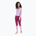 Icebreaker manica lunga termica donna 125 Zoneknit Crewe purple gaze 2