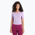 Maglietta termica donna icebreaker 125 Zoneknit Crewe purple gaze