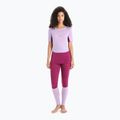 Maglietta termica donna icebreaker 125 Zoneknit Crewe purple gaze 2