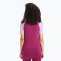 Maglietta termica donna icebreaker 125 Zoneknit Crewe purple gaze 3