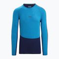 Maglia termica da uomo icebreaker 125 Zoneknit Crewe geo blue 7