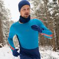 Maglia termica da uomo icebreaker 125 Zoneknit Crewe geo blue 9