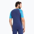 T-shirt termica da uomo icebreaker 125 Zoneknit Crewe geo blu 3