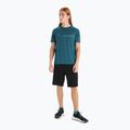 Camicia da trekking Icebreaker Tech Lite II Cadence Paths da uomo, greenglory 2