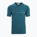 Camicia da trekking Icebreaker Tech Lite II Cadence Paths da uomo, greenglory 6