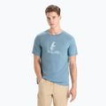 Camicia da trekking Icebreaker Tech Lite II Polar Paddle da uomo blu astrale