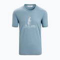 Camicia da trekking Icebreaker Tech Lite II Polar Paddle da uomo blu astrale 6