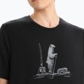 Camicia da trekking Icebreaker Tech Lite II Polar Paddle uomo nero 4