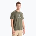 Camicia da trekking Icebreaker Tech Lite II Polar Paddle da uomo loden