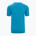 Camicia da trekking Icebreaker Tech Lite II Cadence Paths da uomo, geo blu 6
