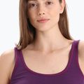 Maglietta termica donna icebreaker Siren Tank go berry 4