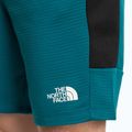 Pantaloncini da corsa da uomo The North Face MA Fleece blu corallo/nero 4