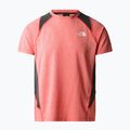 Camicia da trekking da uomo The North Face AO Glacier rosso fuoco bianco erica/grigio asfalto
