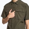 Camicia da uomo The North Face Sequoia taupe verde 3