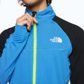 Felpa da trekking da uomo The North Face Bolt Polartec super sonic blu/nero 4