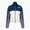 Giacca a vento da donna The North Face MA Wind Full Zip bianco/ardesia solare/blu scuro
