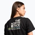 Maglietta da trekking da donna The North Face Foundation Graphic nero/bianco gardenia 3