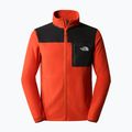 Felpa da trekking da uomo The North Face Homesafe Full Zip Fleece bronzo arrugginito/nero