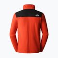 Felpa da trekking da uomo The North Face Homesafe Full Zip Fleece bronzo arrugginito/nero 2
