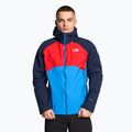 Giacca antipioggia da uomo The North Face Stratos super sonic blue/fiery red/summit navy