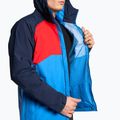 Giacca antipioggia da uomo The North Face Stratos super sonic blue/fiery red/summit navy 5