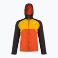 Giacca da pioggia da uomo The North Face Stratos rustet bronze/arrowwood yellow/nero