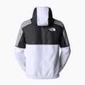 Giacca The North Face MA Wind Full Zip da uomo, bianco/grigio asfalto/grigio metallizzato 7