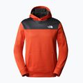 Felpa da trekking da uomo The North Face Reaxion Fleece P/O Hoodie bronzo rustico/grigio asfalto 5