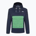 Giacca a vento da uomo The North Face Class V Pullover summit navy/deep green grass