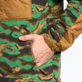 Felpa trekking da uomo The North Face Royal Arch FZ verde erba intenso stampato camo 5