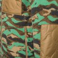 Felpa trekking da uomo The North Face Royal Arch FZ verde erba intenso stampato camo 9