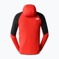 Felpa da trekking da uomo The North Face Bolt Polartec Hoodie rosso fuoco/nero 2
