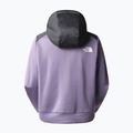 Felpa trekking donna The North Face Reaxion Fleece P/O Hoodie ardesia lunare/grigio asfalto 2