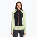 Felpa da trekking da donna The North Face Bolt Polartec Hoodie crema lime/nero