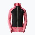 Felpa da trekking da donna The North Face Bolt Polartec Hoodie rosa cosmo/nero 6