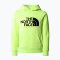 The North Face Drew Peak P/O Hoodie felpa da trekking gialla per bambini
