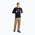 Longsleeve da uomo icebreaker Merino 200 Oasis Crewe SkiingYeti midnight navy 2