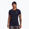 Maglietta da allenamento Under Armour Tech SSC da donna - Twist midnight navy/cadetto/argento metallizzato