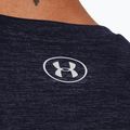 Maglietta da allenamento Under Armour Tech SSC da donna - Twist midnight navy/cadetto/argento metallizzato 3