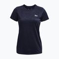 Maglietta da allenamento Under Armour Tech SSC da donna - Twist midnight navy/cadetto/argento metallizzato 4