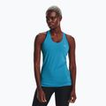 Canotta da allenamento Under Armour da donna HG Armour Racer Tank capri/argento metallico