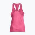 Canotta da allenamento Under Armour da donna HG Armour Racer Tank rosa punk/argento metallico 6