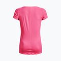 Maglietta da allenamento Under Armour HG Armour donna rosa punk/argento metallico 2