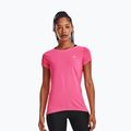 Maglietta da allenamento Under Armour HG Armour donna rosa punk/argento metallico 3