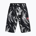 Pantaloncini da basket Under Armour da uomo Baseline 10'' Prnt nero/rosso