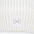 Berretto invernale Under Armour da donna Halftime Ribbed Pom bianco/bianco/grigio notte 4