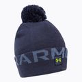 Uomo Under Armour UA Halftime Fleece Pom acciaio temperato/aurora viola/giallo ray berretto invernale